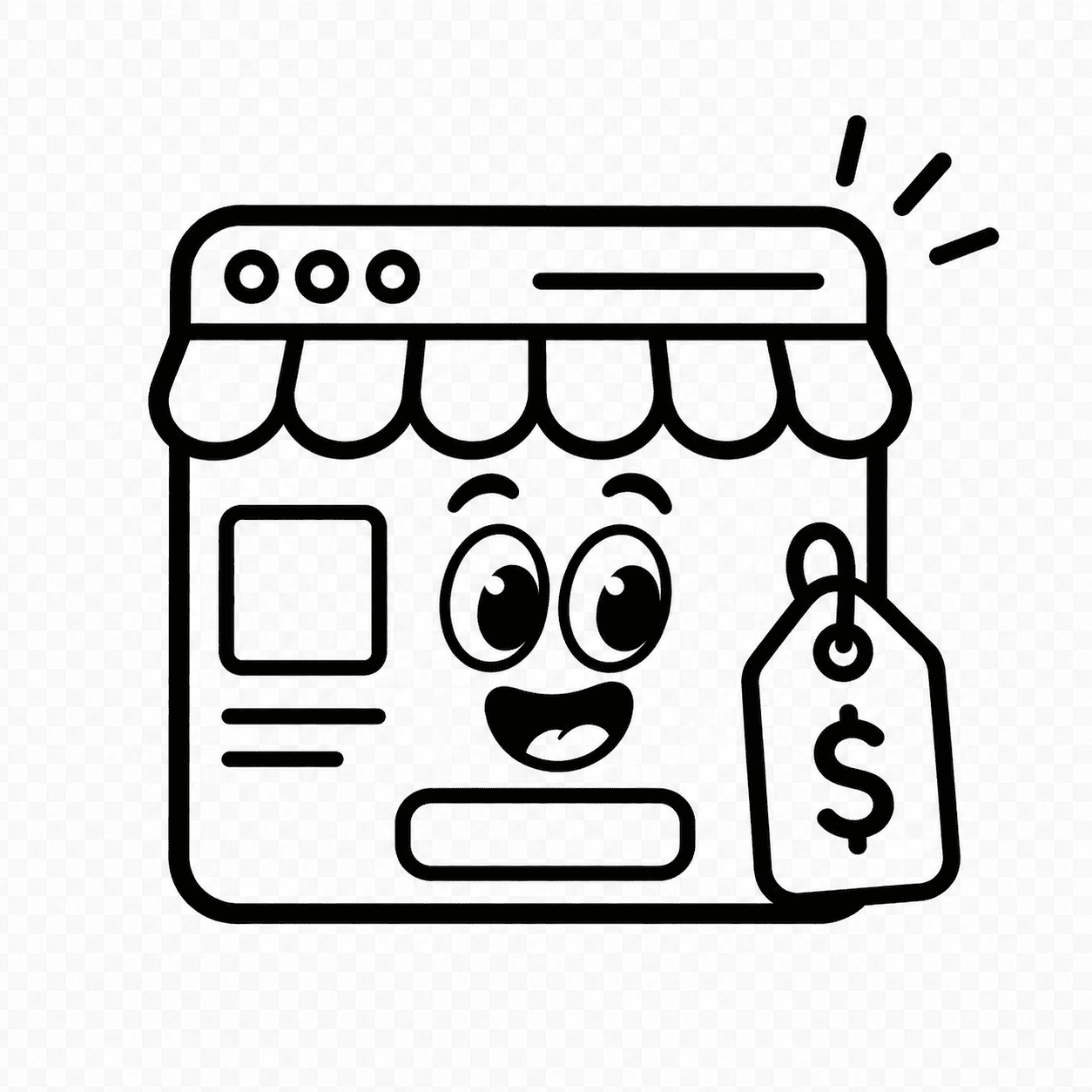 Logo de Web de ventas